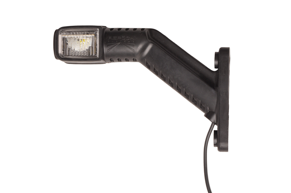 Aspock Aspock Superpoint 4 - links - wit/rood/oranje - LED - 100 cm platte kabel