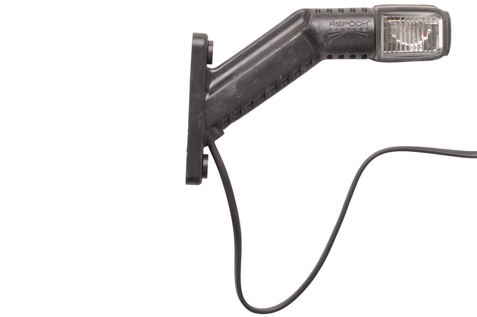 Aspock Aspock Superpoint 4 - rechts - wit/rood/oranje - LED - 100 cm platte kabel