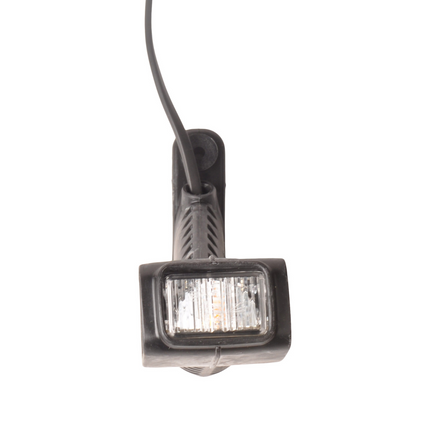 Aspock Aspock Superpoint 4 - rechts - wit/rood/oranje - LED - 100 cm platte kabel