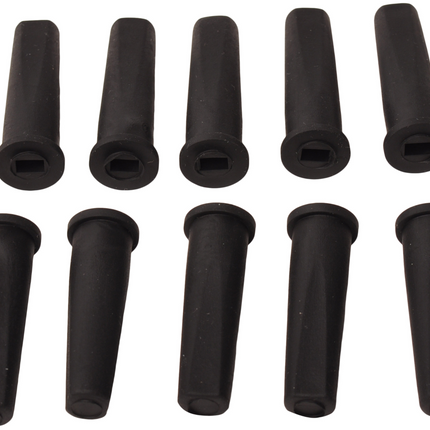 Aspock Eindkap tbv platte DC kabel - 10 stuks
