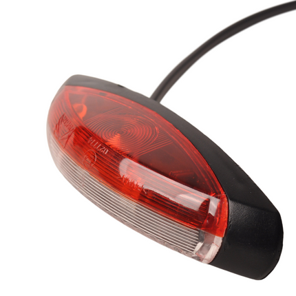 Aspock Flexipoint 2 markeringslicht rood/wit - 250 cm kabel