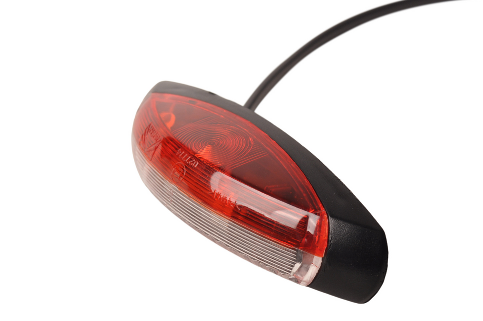 Aspock Flexipoint 2 markeringslicht rood/wit - 250 cm kabel