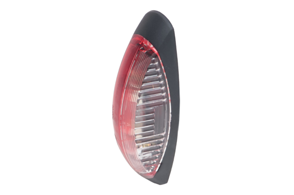 Aspock Flexipoint 2 markeringslicht rood/wit - 250 cm kabel