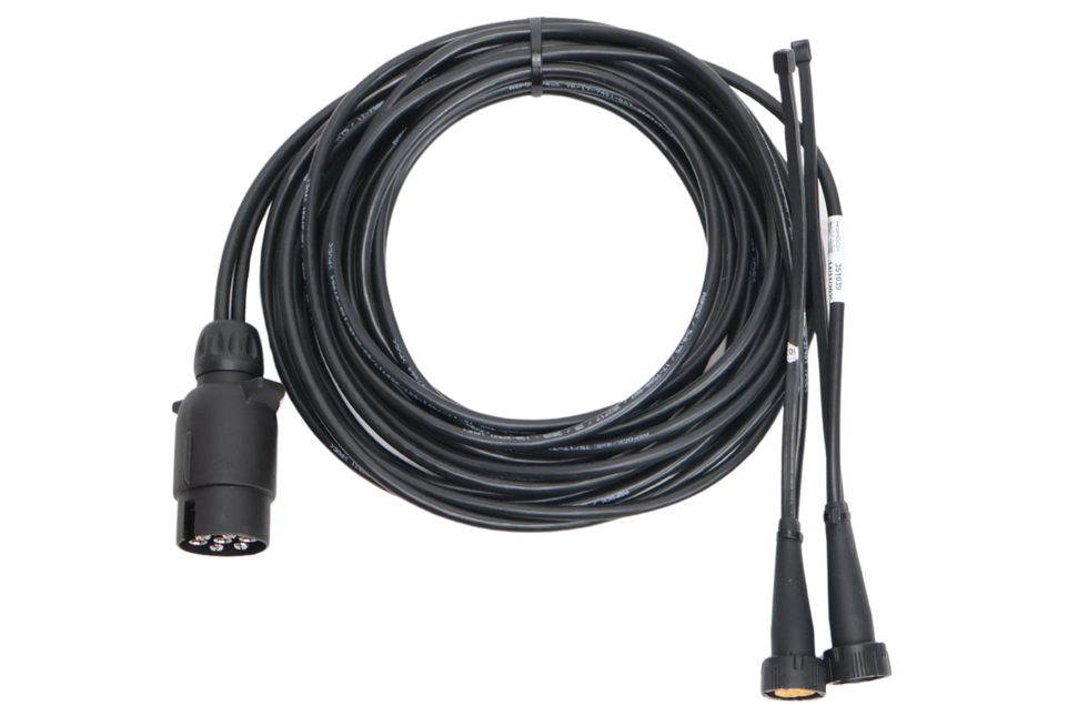 Aspock Hoofdkabel Aspöck - 5 meter - 7 polig - 2x 5 polige connector - inclusief aftakkingen