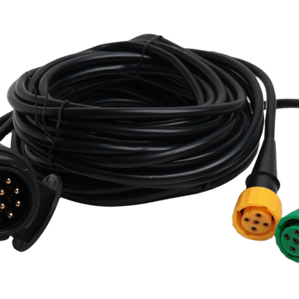 Aspock Hoofdkabel Type Aspock - 5 meter lang - 13-polig - voorzien van 2x 5-polige connector