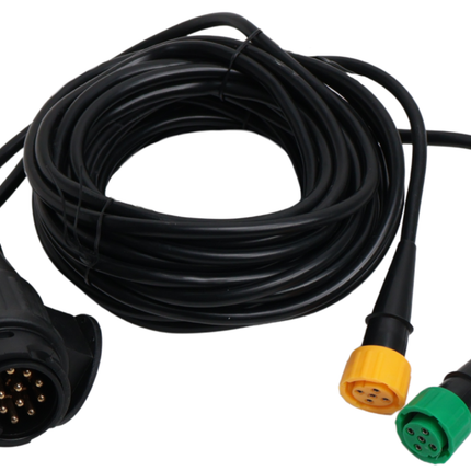 Aspock Hoofdkabel Type Aspock - 5 meter lang - 13-polig - voorzien van 2x 5-polige connector