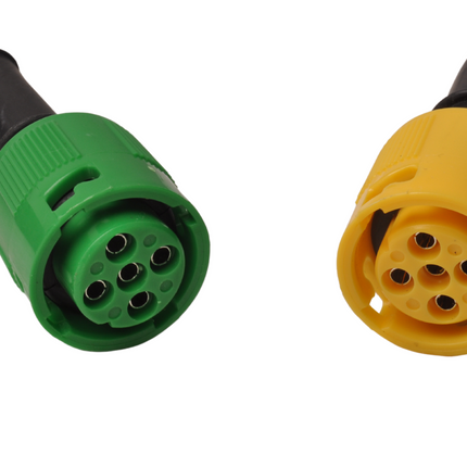 Aspock Hoofdkabel Type Aspock - 6 meter lang - 13-polig - voorzien van 2x 5-polige connector