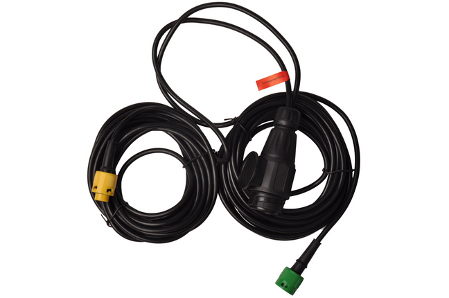 Aspock Hoofdkabel Type Aspock - 7,5 meter lang - 13-polig - voorzien van 2x 5-polige connector