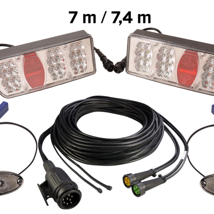 Aspock Led set  - 13 polig - inclusief voorgemonteerde markeringsverlichting - kies de gewenste hoofdkabel