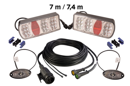 Aspock Led set  - 13 polig - inclusief voorgemonteerde markeringsverlichting - kies de gewenste hoofdkabel