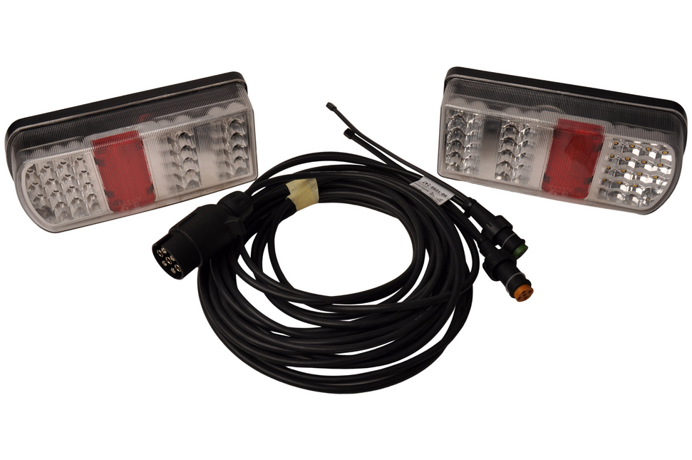 Aspock Led set - 5 meter - 7 polig - aftakkingen