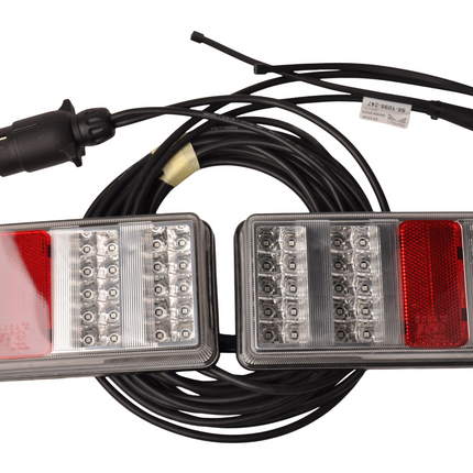 Aspock Led set - 5 meter - 7 polig - aftakkingen