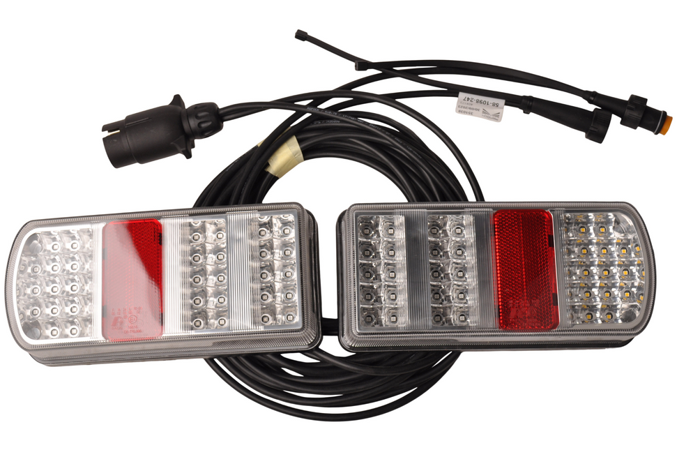 Aspock Led set - 5 meter - 7 polig - aftakkingen
