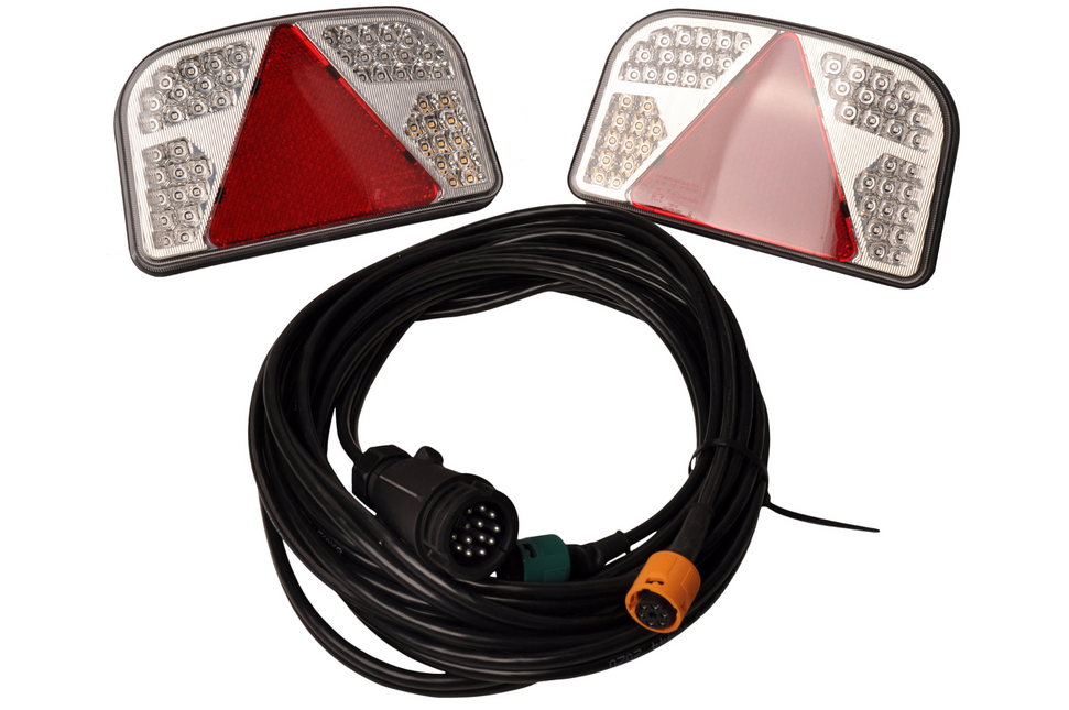 Aspock LED set met 7 meter hoofdkabel - 13 polig