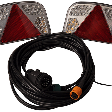 Aspock LED set met 7 meter hoofdkabel - 13 polig