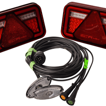 Aspock LED verlichtingsset - Aspock Multiled 4 - 13 polig - incl. markeringsverlichting