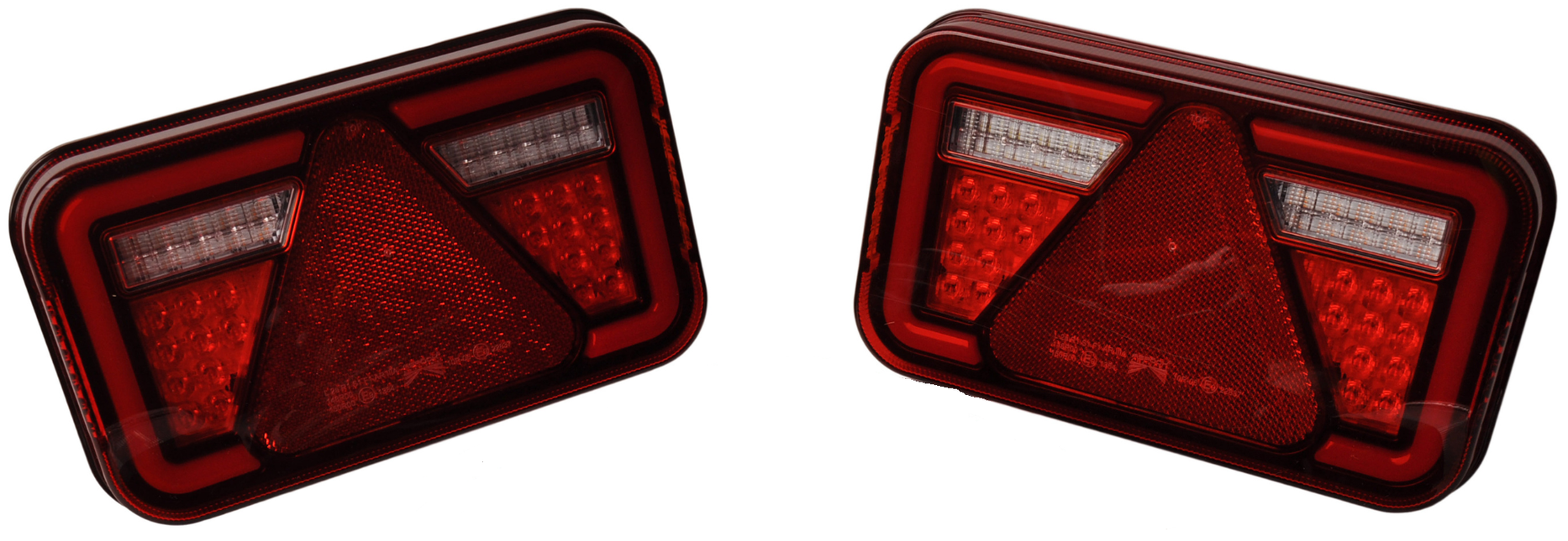 Led-achterlicht, aanhanger, 12/24 V, 7 functies, verlichtingsset Led-achterlicht, aanhanger, 12/24 V, 7 functies, verlichtingsset