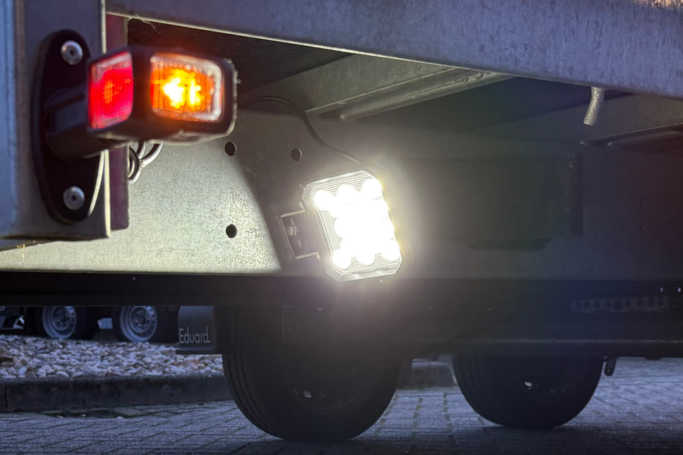 Aspock LED werklamp set - 8-pin Aspöck bajonet - 2500 lumen - Plug & Play