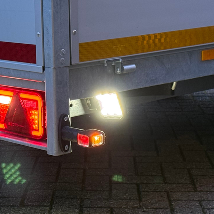 Aspock LED werklamp set - 8-pin Aspöck bajonet - 2500 lumen - Plug & Play