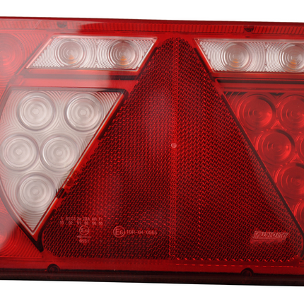 Aspock Lucidity achterlicht links  236x140x24,3  mm - extra smal - eenvoudig aan te sluiten met Aspöck connectoren