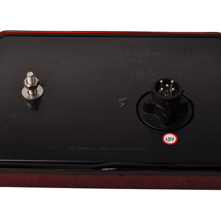 Aspock Lucidity achterlicht links  236x140x24,3  mm - extra smal - eenvoudig aan te sluiten met Aspöck connectoren