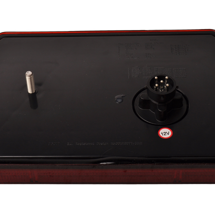 Aspock Lucidity achterlicht links  236x140x24,3  mm - extra smal - eenvoudig aan te sluiten met Aspöck connectoren