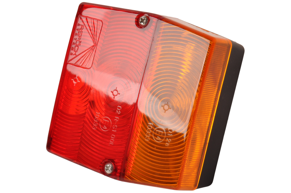 Aspock Minipoint - Achterlicht - 5 polig - Links/Rechts met kentekenverlichting