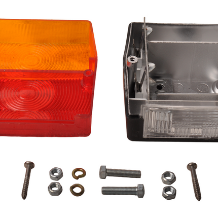 Aspock Minipoint - Achterlicht Minipoint Links/rechts met tule aansluiting - 98x90x49 mm