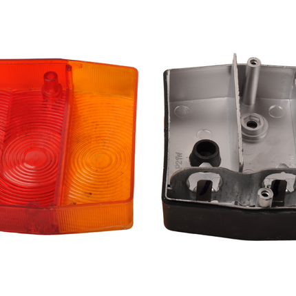 Aspock Minipoint - Achterlicht Minipoint Links/rechts met tule aansluiting - 98x90x49 mm