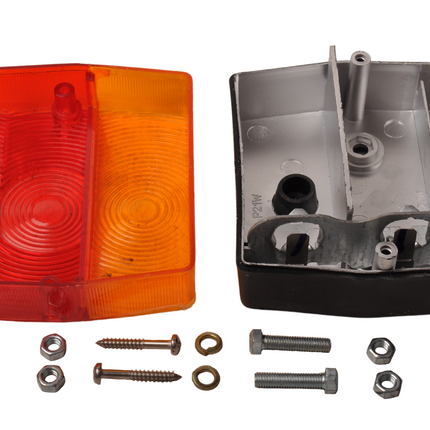 Aspock Minipoint - Achterlicht Minipoint Links/rechts met tule aansluiting - 98x90x49 mm