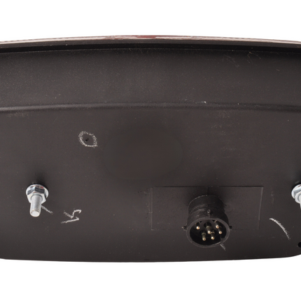 Aspock Multipoint 3 achterlicht links inclusief reflector - 8 polig - 244x138x60 mm - voorzien van Aspöck connector aansluiting