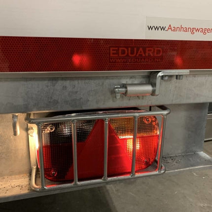 Aspock Multipoint 3 achterlicht links inclusief reflector - 8 polig - 244x138x60 mm - voorzien van Aspöck connector aansluiting