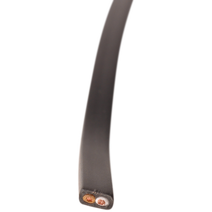 Aspock Platte kabel 2-aderig voor Aspöck per meter - 2x0,75 mm²
