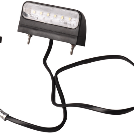 Aspock Regpoint 2 kentekenlamp LED - 80 cm DC kabel