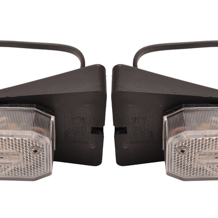 Aspock Set van 2 Aspock flexipoint breedtelichten - wit - 50 cm
