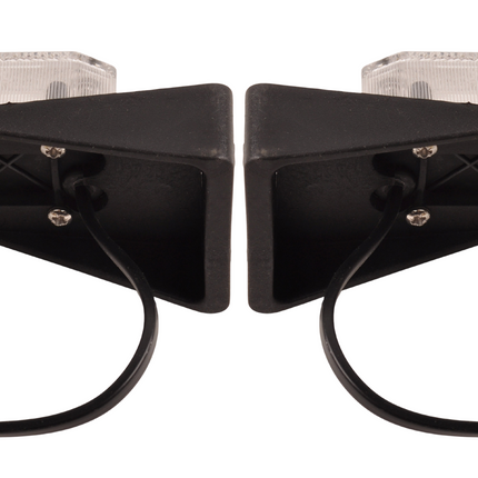 Aspock Set van 2 Aspock flexipoint breedtelichten - wit - 50 cm