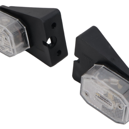 Aspock Set van 2 Aspock flexipoint breedtelichten - wit - 50 cm