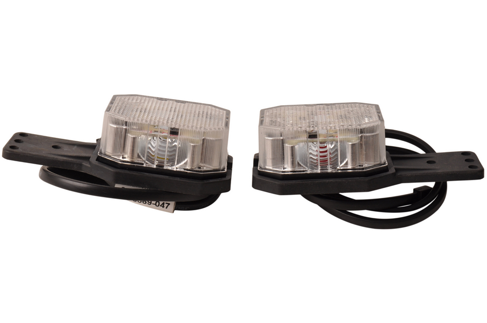 Aspock Set van 2 Aspock flexipoint LED breedtelichten - rood/ wit - 50 cm