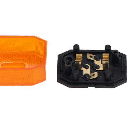 Aspock [Shopify] - Aspock Flexipoint - oranje/gele markeringslamp - losse draad aansluiting - gloeilamp (Copy)