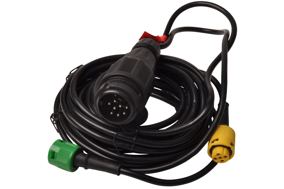 Aspock Type Aspöck hoofdkabel - 4 meter - 13-polig - 2x 5-polige connector