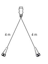 Aspock Type Aspöck hoofdkabel - 4,5 meter - 13-polig - 2x 5-polige connector