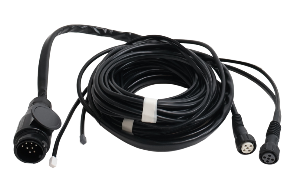 Aspock Type Aspöck hoofdkabel - 6 meter - 13 polig - 2x 5 polige connector - inclusief 4,5 meter aftakkingen