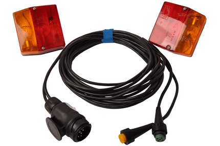 Aspock Verlichtingsset - Aspock Minipoint - 4,5 meter hoofdkabel - 13 polig - Plug & Play