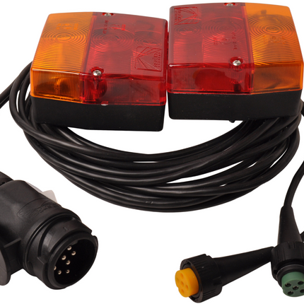 Aspock Verlichtingsset - Aspock Minipoint - 4,5 meter hoofdkabel - 13 polig - Plug & Play