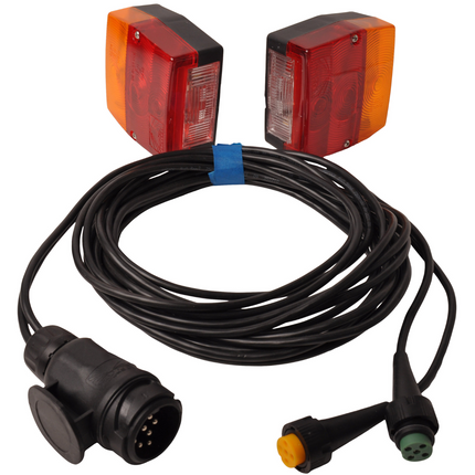 Aspock Verlichtingsset - Aspock Minipoint - 4,5 meter hoofdkabel - 13 polig - Plug & Play