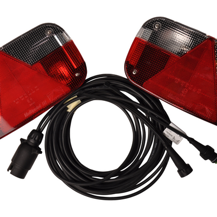 Aspock Verlichtingsset - Aspock Multipoint 3 - 5 meter hoofdkabel - 7 polig - Plug & Play - incl. aftakkingen