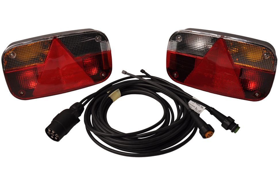 Aspock Verlichtingsset - Aspock Multipoint 3 - 7 polig - 5 meter hoofdkabel - incl. aftakkingen