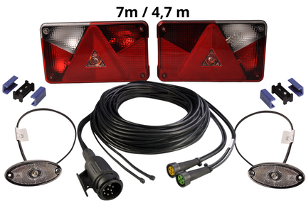 Aspock Verlichtingsset - Aspock Multipoint 5 - 13 polig - incl. markeringsverlichting