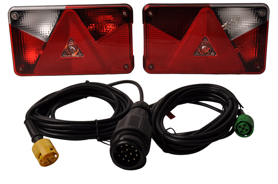 Aspock Verlichtingsset - Aspock Multipoint 5 - 13 polig - incl. RVS beschermrekken