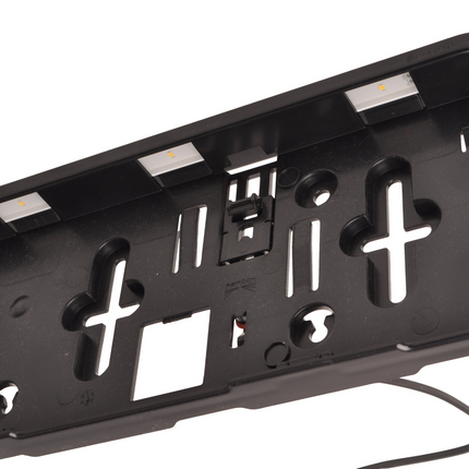 Aspock Waterdichte kentekenplaathouder inclusief LED verlichting - 540x145x37 mm